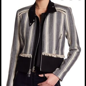 Veronica Beard Tweed Dickey Jacket Size 6